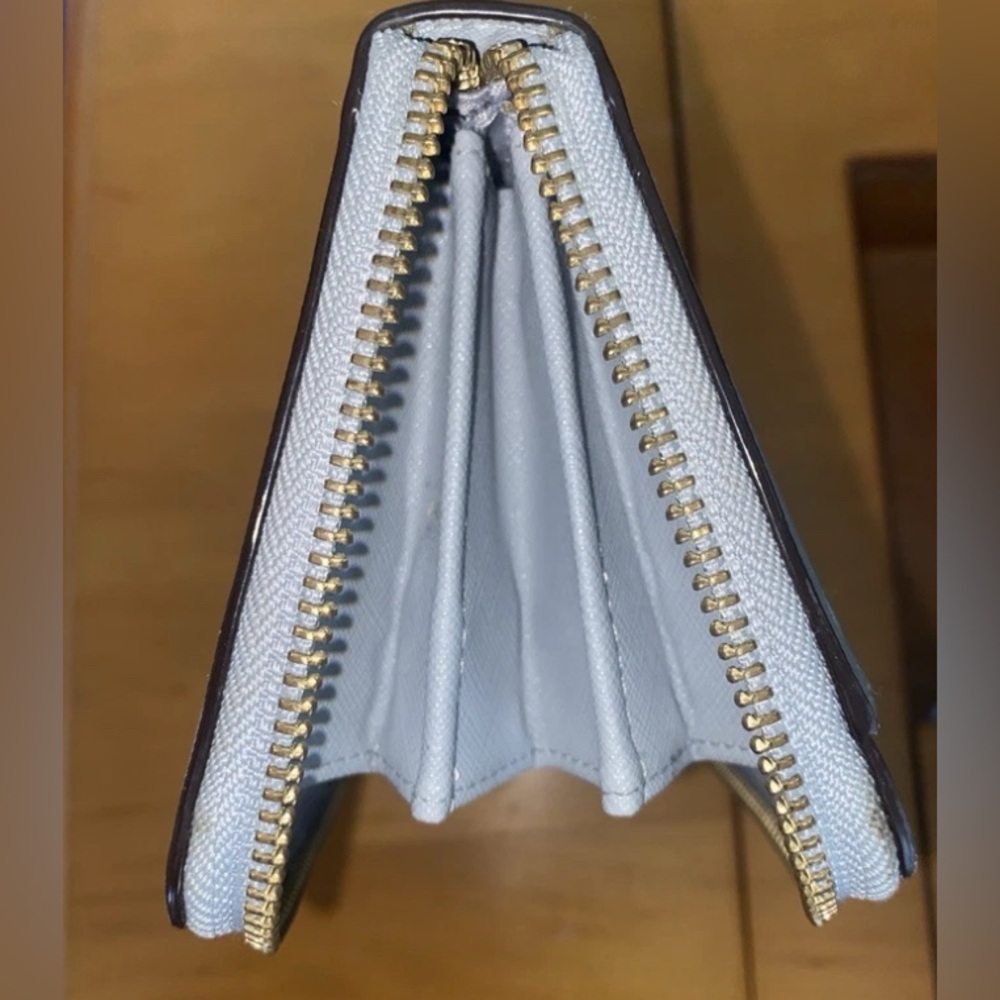 Kate Spade Light Gray Wallet with Silver Accents - Picture 6 of 7